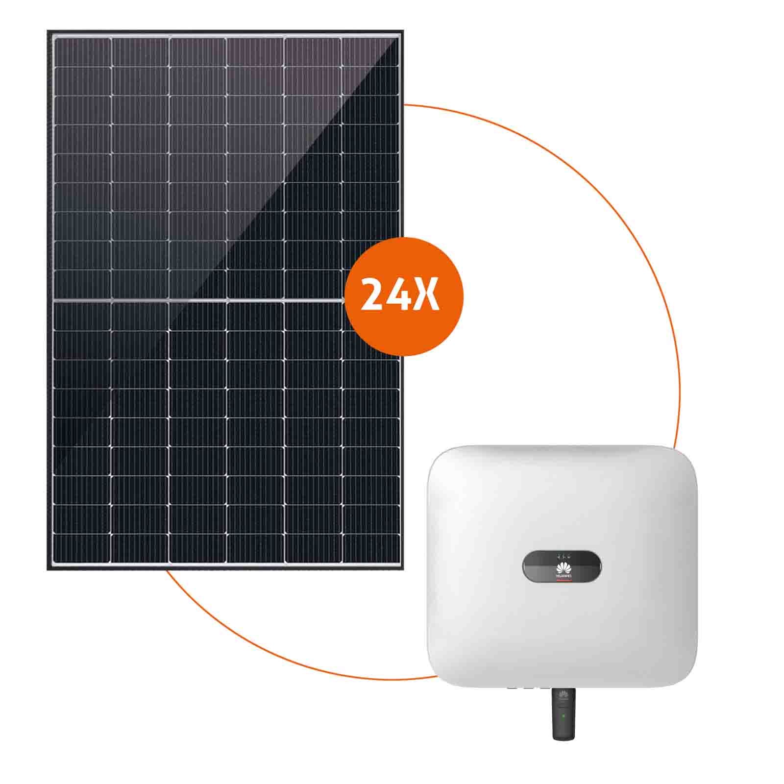 PV Paket 10,56 kWp - 24x Astronergy CHSM54N-HC BF 440Wp + HUAWEI SUN2000-8KTL-M1