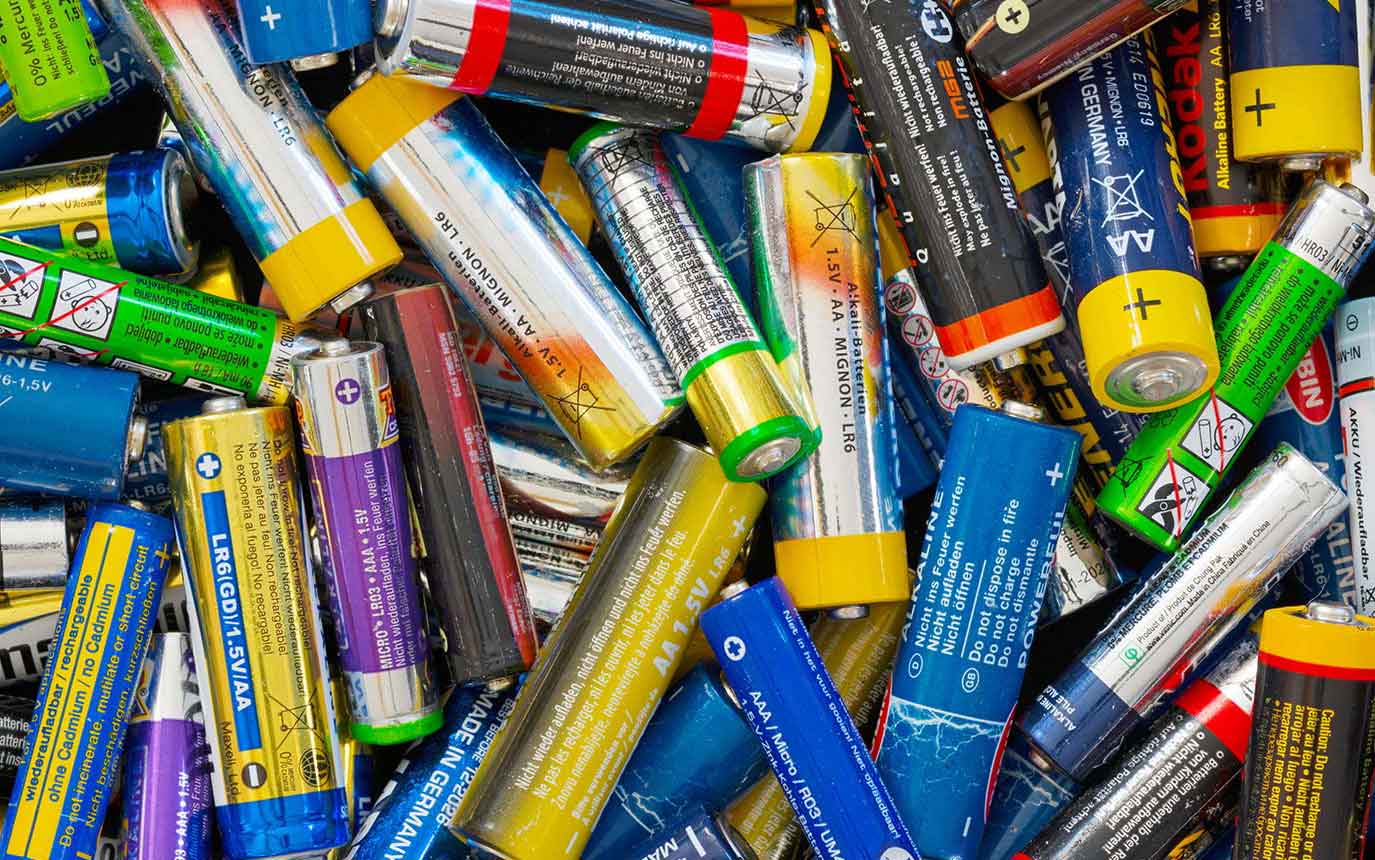 Ganz viele Batterien auf einem Haufen