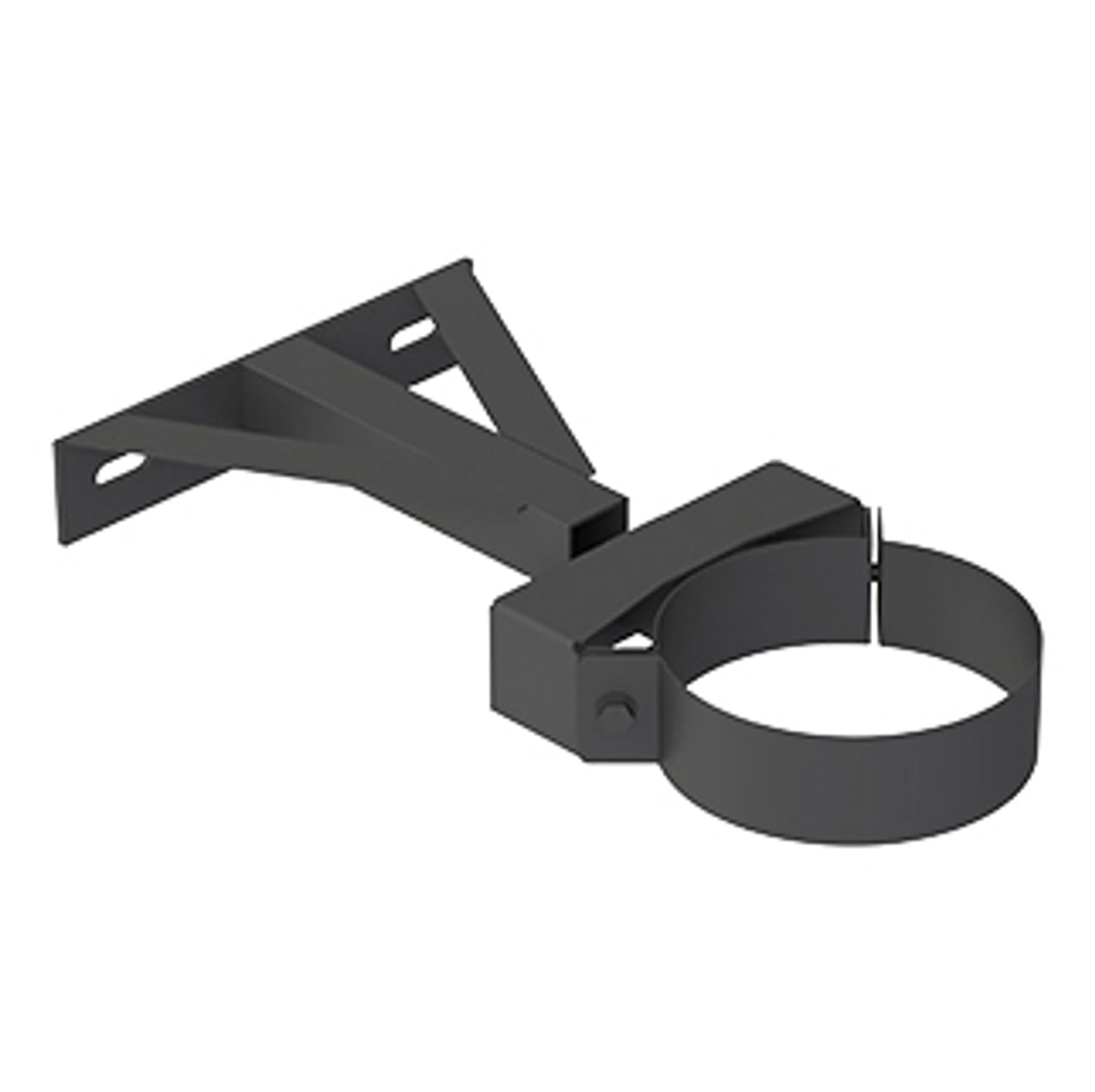 Jeremias DW-BLACK Wandabstandshalter starr, WA ab 250 mm (Kopf-/Wandteil) Edelstahl matt schwarz