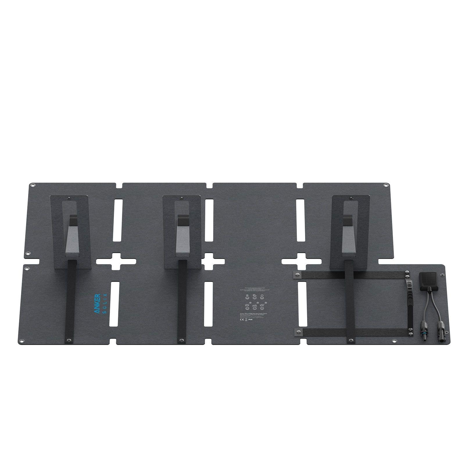 Anker SOLIX C300X + PS60 Set – Tragbare Powerstation mit 60W Solarpanel