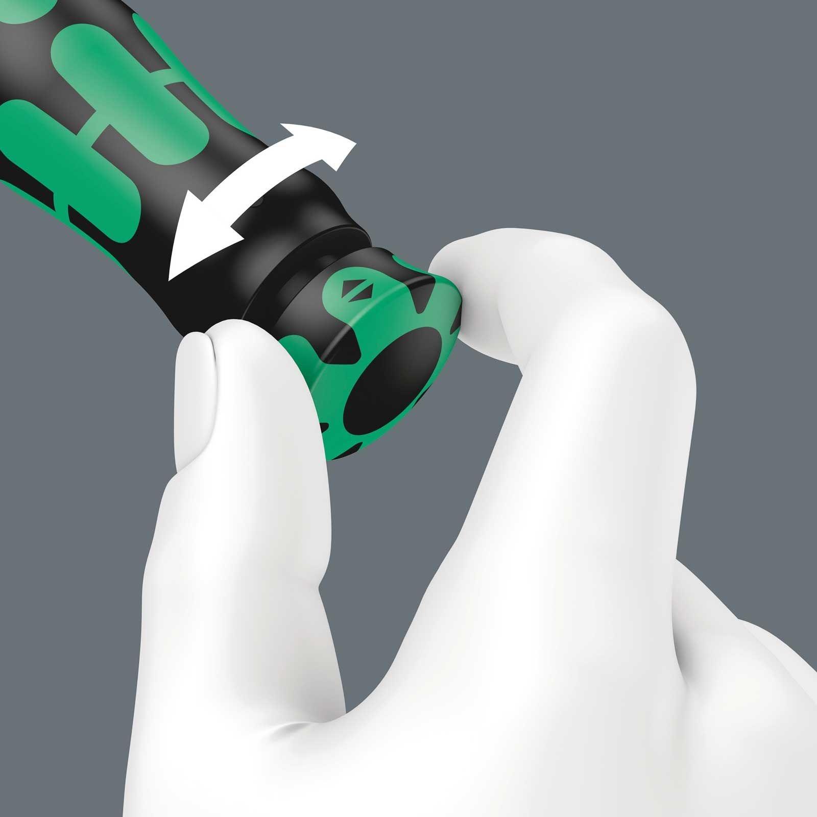 Wera Click-Torque X 7 Drehmomentschlüssel für Einsteckwerkzeuge, 10-100 Nm