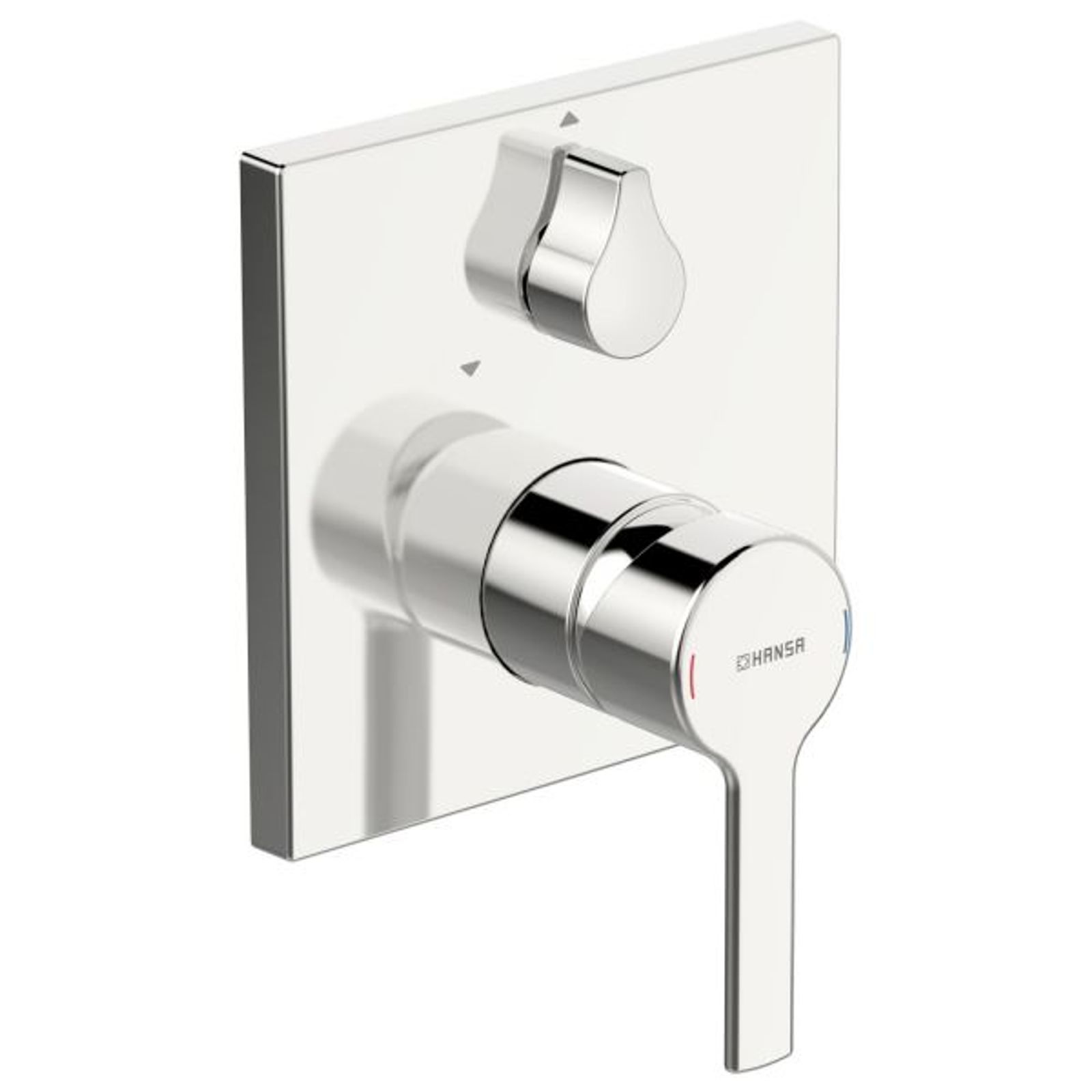Hansa Funkt -Einheit m Dekorset Einhand- Wa-Batterie Hansaronda 8384 chrom