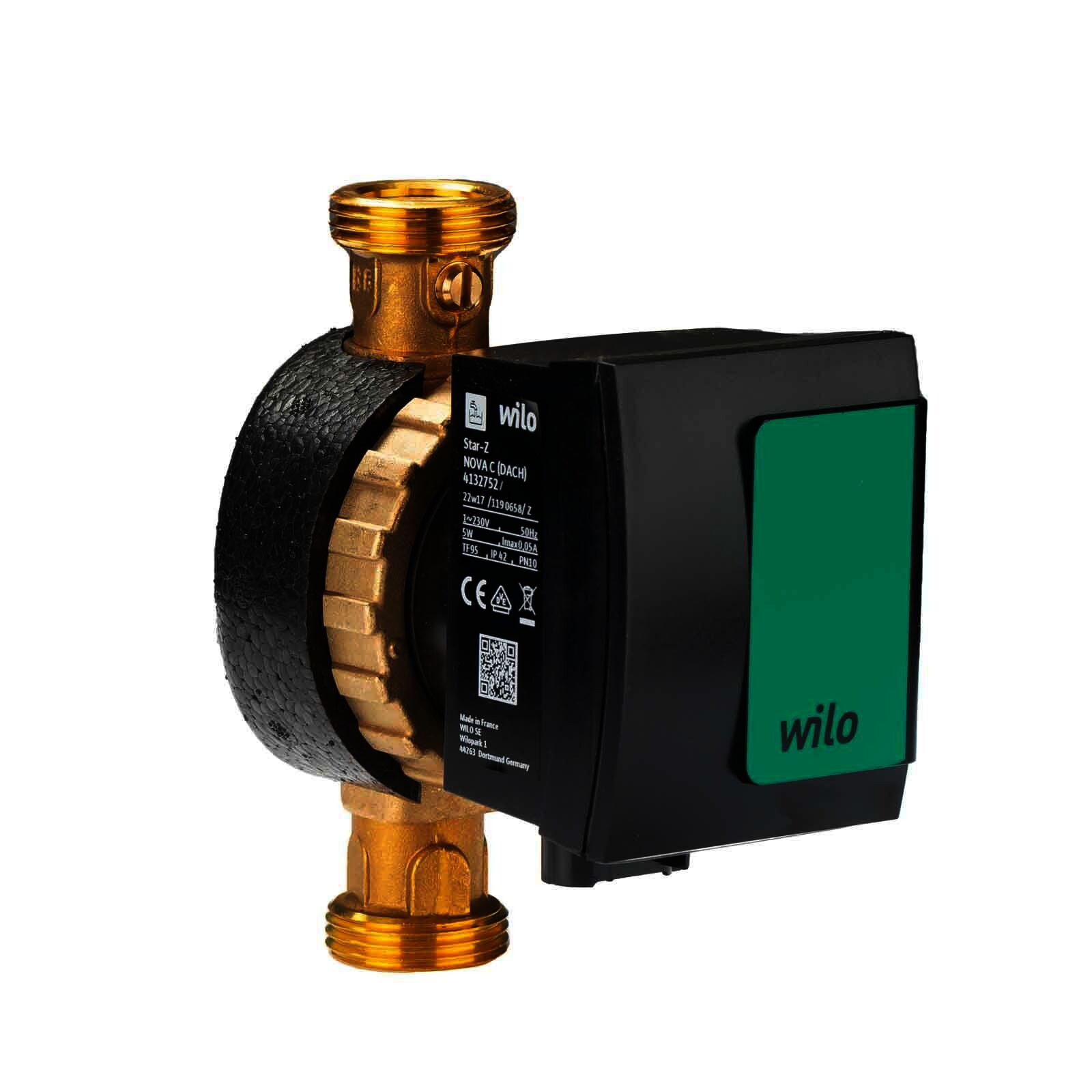 Wilo Trinkwarmwasser-Zirkulationspumpe Star-Z Nova C 4132752