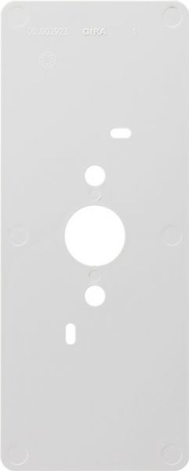 Gira Rahmen weiß 125600