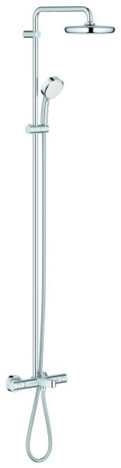 GROHE Duschsystem Tempesta C System 210 26223 1 mit THM-Wannenbatterie chrom