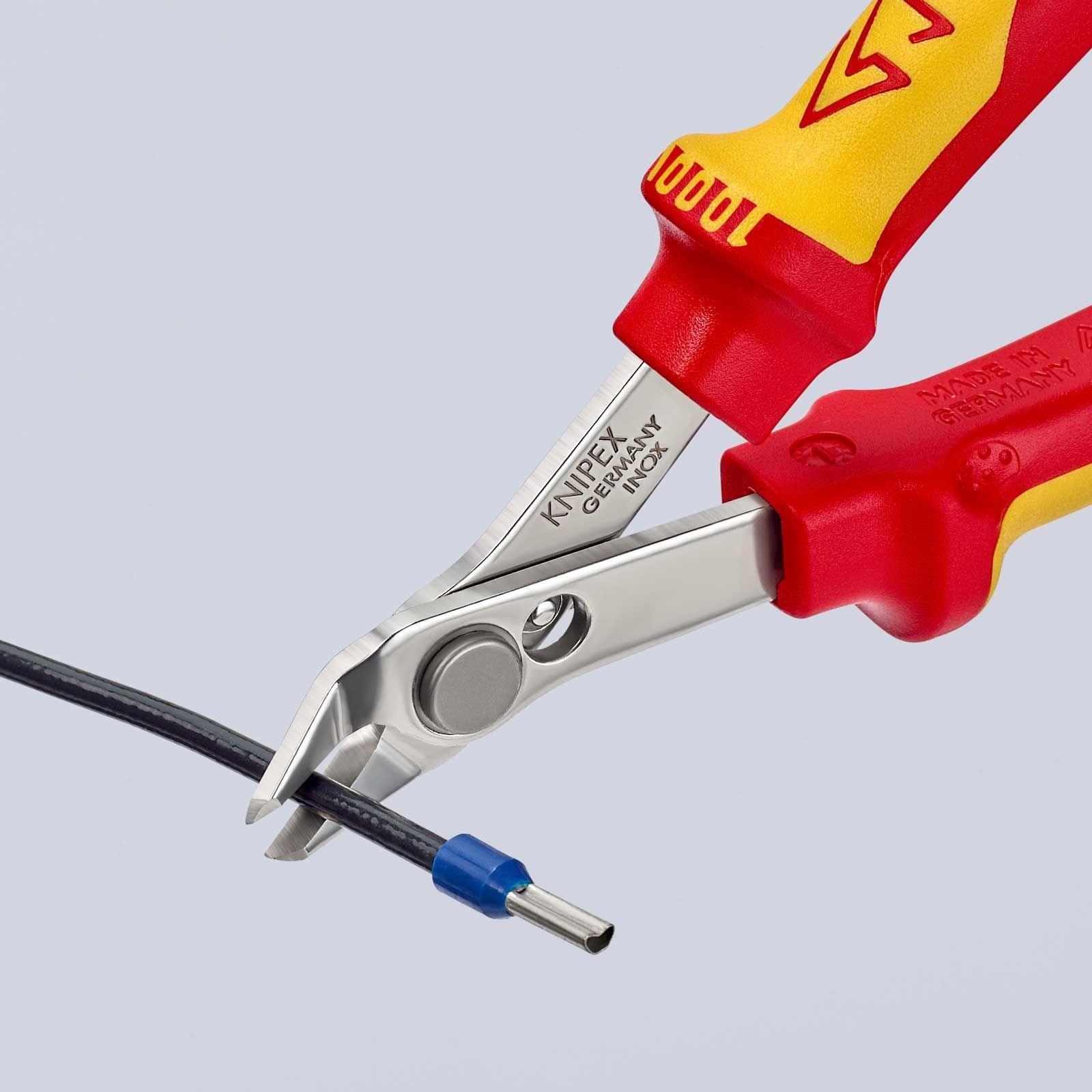 KNIPEX Electronic Super Knips® VDE-geprüfte Präzisionszange 125 mm