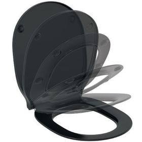Ideal Standard WC-Sitz Connect Air Wrapo Softclosing Schwarz