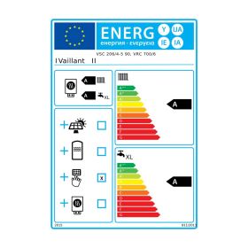 Vaillant Gas-Kompaktgerät ecoCOMPACT VSC 206/4-5 90 4-21 kW, E-Gas