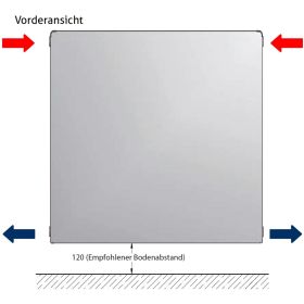 Flachheizkörper Buderus Logatrend C-Plan Typ 11.