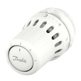 Danfoss Thermostatkopf React M30x1,5 flüssigkeitgefüllt, eingebauter Fühler, Frostschutz, weiß