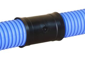 Verbinder Muffe für Kunststoff-Flexrohr DN 50