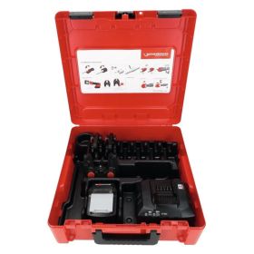 Rothenberger ROMAX NANO iJAWs Hybrid-Pressmaschine Set, TH, 16-20-26mm + Akku 2Ah, CAS