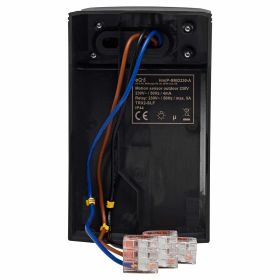 Homematic IP Smart Home Bewegungsmelder mit Schaltaktor außen HmIP-SMO230-A anthrazit