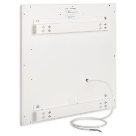 ETHERMA Infrarotheizung LAVA-BASIC-1500DM Wand/Decke, weiß, 124,5 x 124,5 cm, 1500 W