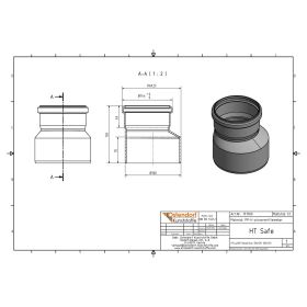 HTsafeR Reduktion DN 160/125