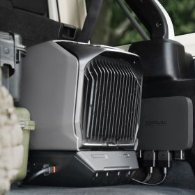 EcoFlow WAVE 3 Mobile Klimaanlage inkl. Zusatzbatterie für Räume 11-17m² oder Camper zum kühlen oder heizen