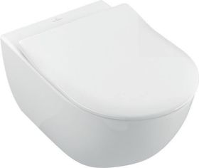 Tiefspül-WC spülrandlos Subway 2.0 5614R0 370x560mm Oval Weiß Alpin