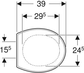 Geberit Bambini WC-Sitz für Kinder weiß