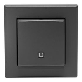 Homematic IP Smart Home Temperatur- und Luftfeuchtigkeitssensor innen HmIP-STH-A anthrazit