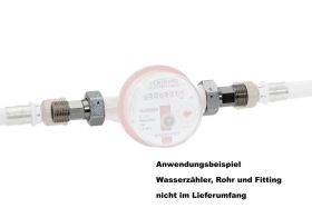Tüllenverschraubung für Wohnungs-Wasserzähler