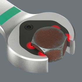 Wera 6007 Joker 5 Set 1 Maul-Ringratschenschlüssel-Satz, 5‑teilig