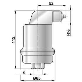 SpiroTech Messing-Großentlüfter SpiroTop AB050