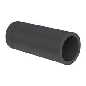 Jeremias DW-BLACK 5,0 m Grundpaket Ablauf unten und Mündungsrohr