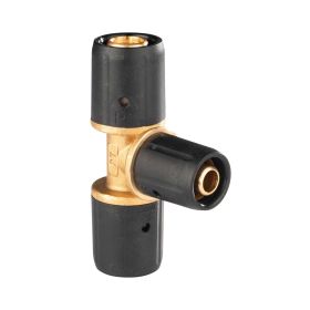 Selfio-Steck Aluverbund Steckfitting  T-Stück reduziert 20 x 2 - 16 x 2 - 20 x 2 mm DVGW