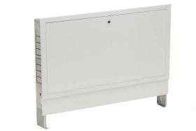 86,4 m² Set Dünnschichtsystem flach 12x2 PE-RT Rohr Raster 10 cm 11 Heizkreise Regler 230 V + Zubehör