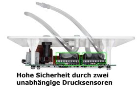 Luftdruckwächter P4-Multi (Aufputz) für offene Feuerstätten