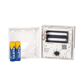 Alpha Smartware Raumbediengerät Display mit Designscheibe RDS 61011-N1, neutral, weiß
