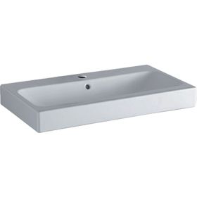 Geberit iCon Waschtisch, 75x48,5cm m. Hl., m. Ül., weiß