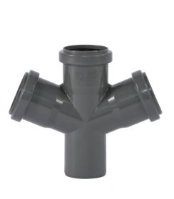 HTsafeDA Doppelabzweig DN 50/50/50 67,5 Grad