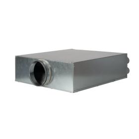 20-fach Luftverteiler mit integriertem Schalldämpfer für DN 50 Kunststoff-Flexkanal Anschluss DN 180