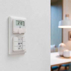 Homematic IP Smart Home Wandthermostat HmIP-WTH-1 mit Luftfeuchtigkeitssensor
