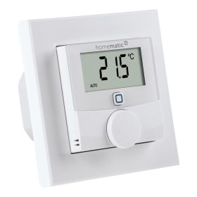 Homematic IP Smart Home Wandthermostat mit Schaltausgang HmIP-BWTH - für Markenschalter, 230 V