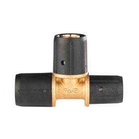 Selfio-Steck Aluverbund Steckfitting  T-Stück reduziert 20 x 2 - 20 x 2 - 16 x 2 mm DVGW