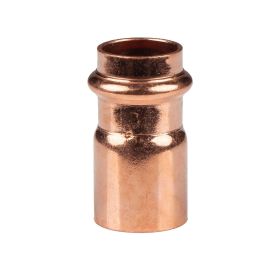 Kupfer Pressfitting Reduzierstück 28 x 22 mm V+M-Kontur DVGW