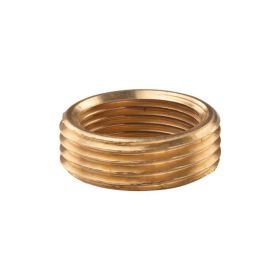 Messing Gewinde-Fitting Reduzierring 3/4" IG (DN20) - 1" AG (DN25) - schwere Ausführung