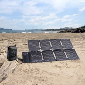 Anker SOLIX C300X DC + PS60 Set – Tragbare Powerstation mit 60W Solarpanel