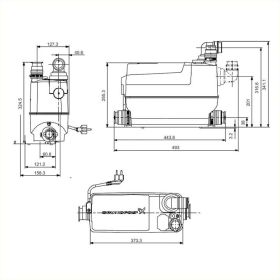 Grundfos Kleinhebeanlage Sololift2 C-3