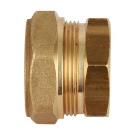 Schnellverschraubung für Solarrohr DN 20 x ¾ Zoll IG