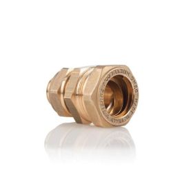 Klemmverschraubung für Solarrohre DN 16 x 22 mm