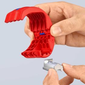 KNIPEX BiX® Schneider für Kunststoffrohre und Dichthülsen
