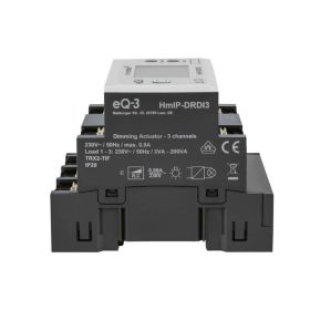Homematic IP Smart Home Funk-Dimmaktor für Hutschienenmontage, HmIP-DRDI3, 3-fach