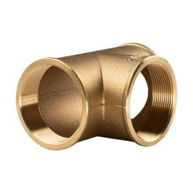 Messing Gewinde-Fitting T-Stück 2 1/2"IG - 2 1/2"IG - 2 1/2"IG