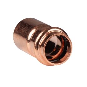 Kupfer Pressfitting Reduzierstück 28 x 22 mm V+M-Kontur DVGW