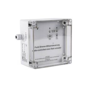 Homematic Smart Home Funk-Sirenen-/Blitzansteuerung, Aufputzmontage HM-Sec-SFA-SM