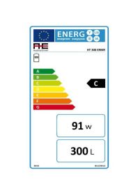 Solar Brauchwasserspeicher 300 l mit Folienmantel und zwei Heizregistern