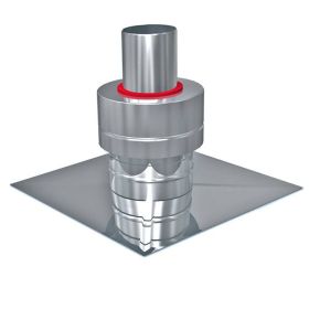 Bertrams Paket Bausatz für 10 m Abgasleitung DN 60/100 Edelstahl VA